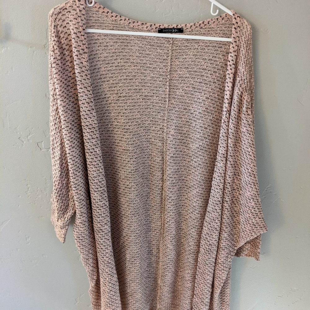Papermoon Bruns cocoon cardigan